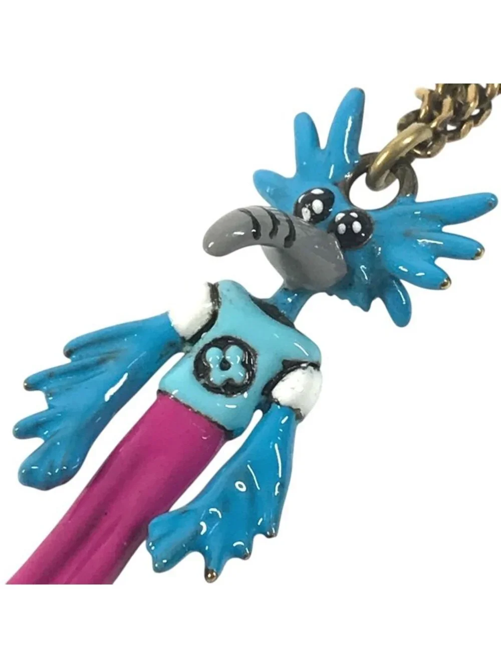 Louis Vuitton Pendant LV Animals Metal Multicolor